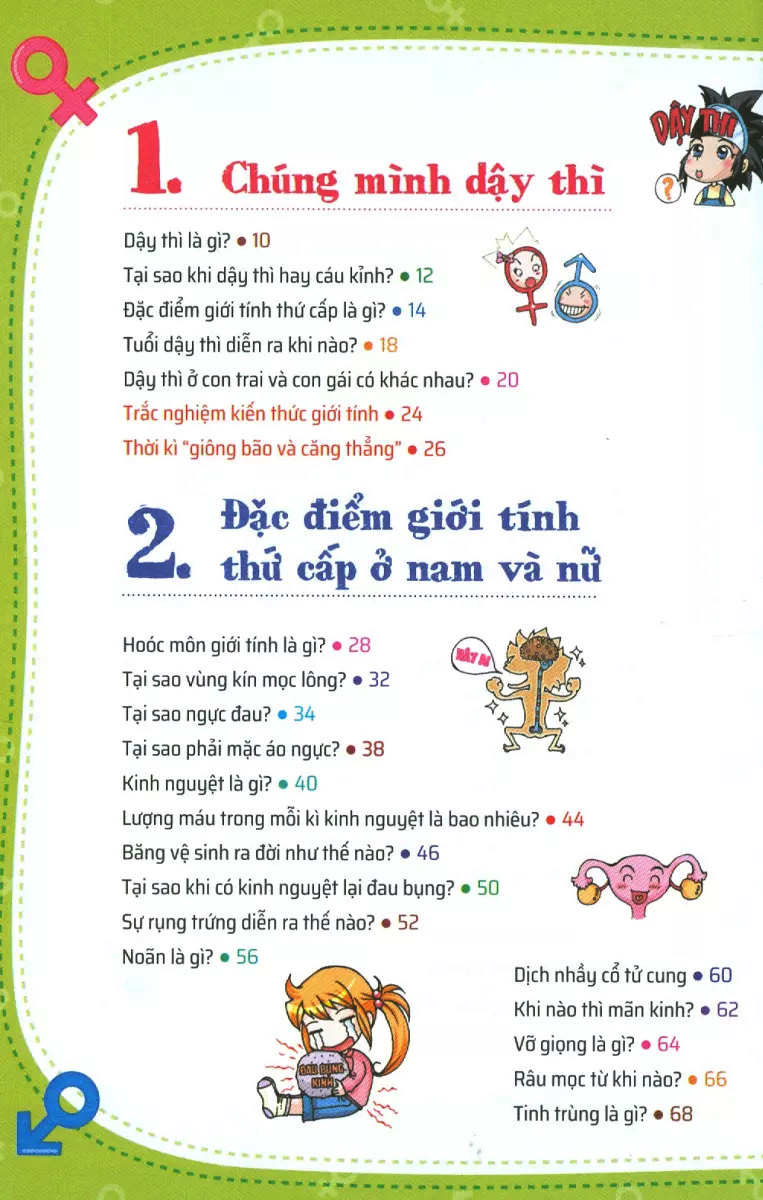 quiz! khoa học kì thú - dậy thì giới tính (tái bản 2024) - Ảnh 6