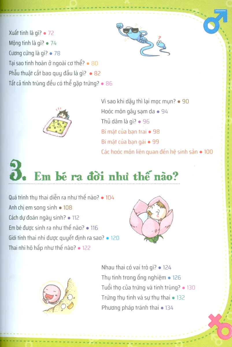 quiz! khoa học kì thú - dậy thì giới tính (tái bản 2024) - Ảnh 7