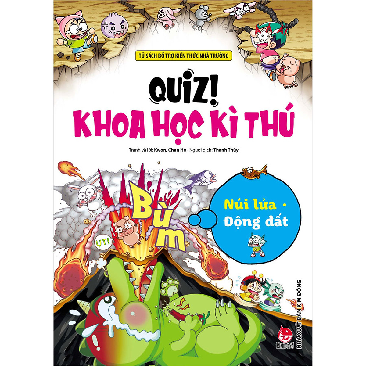 Quiz! Khoa Học Kì Thú - Động Đất Núi Lửa (Tái Bản 2020) - Ảnh 2
