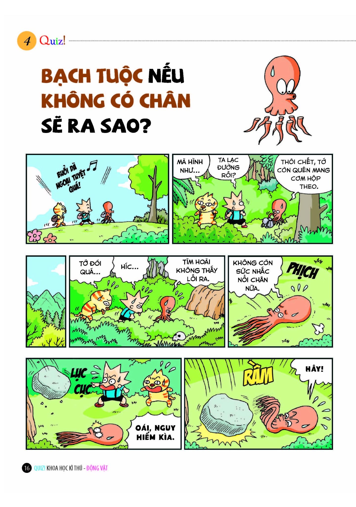 quiz! khoa học kì thú - động vật (tái bản 2024) - Ảnh 10