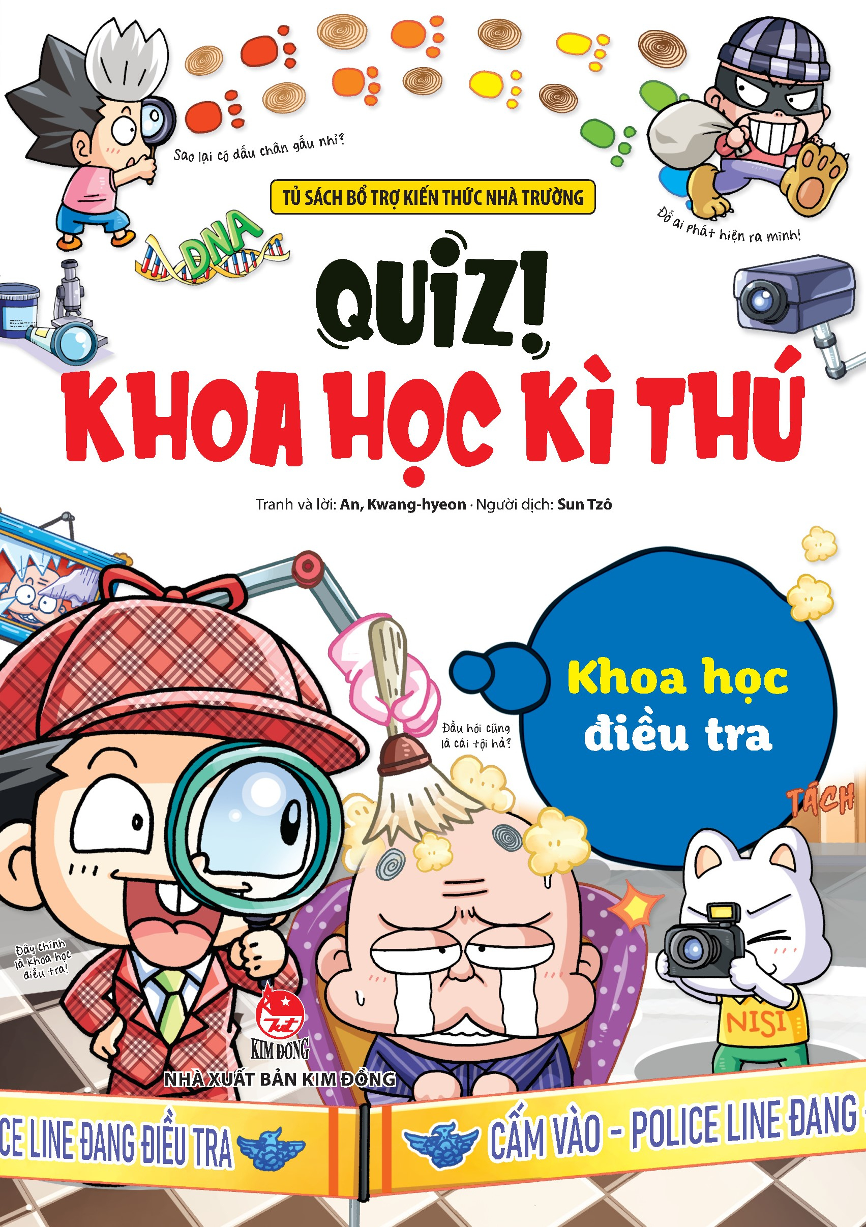 quiz! khoa học kì thú - khoa học điều tra - Ảnh 2