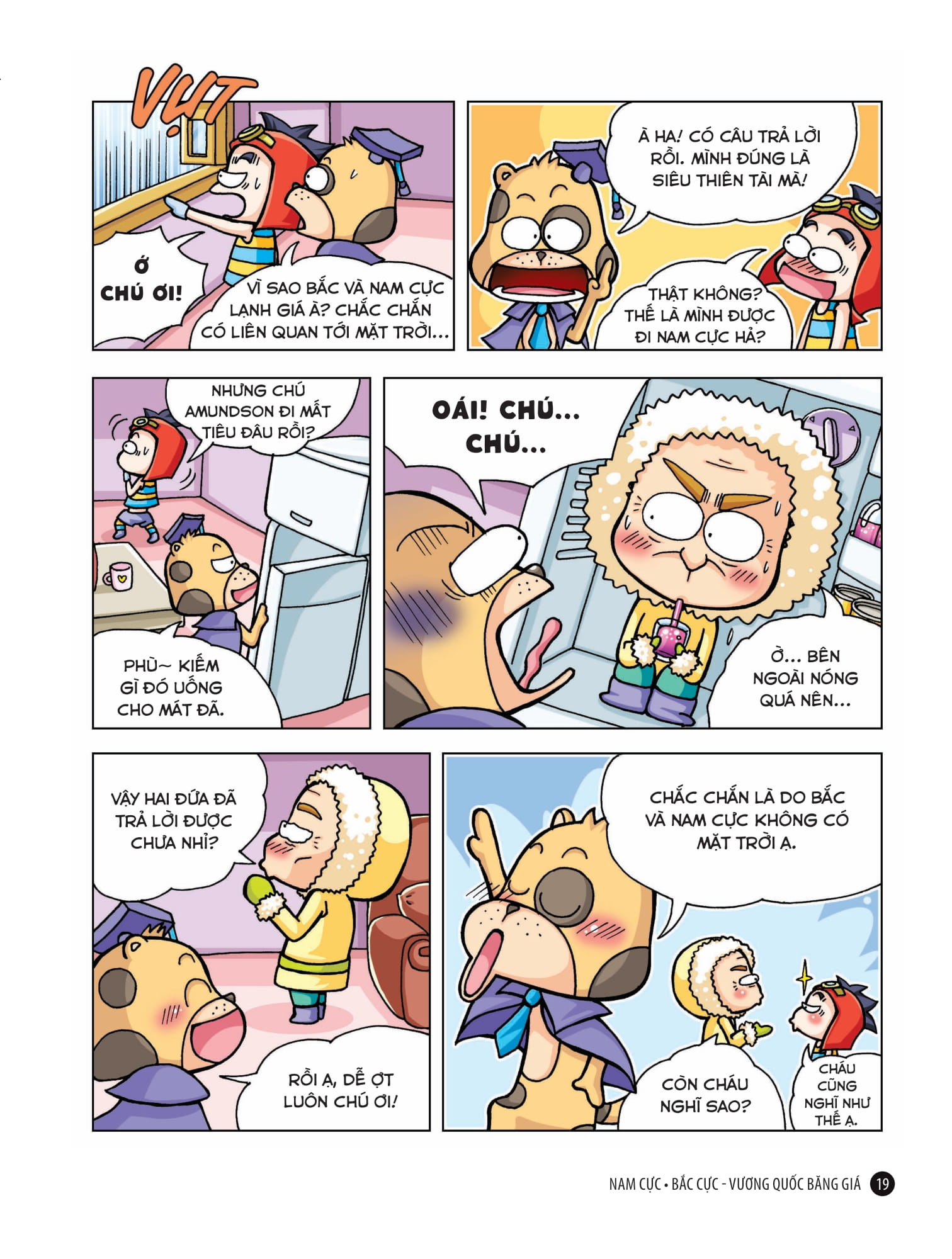 quiz! khoa học kì thú - nam cực - bắc cực - Ảnh 11