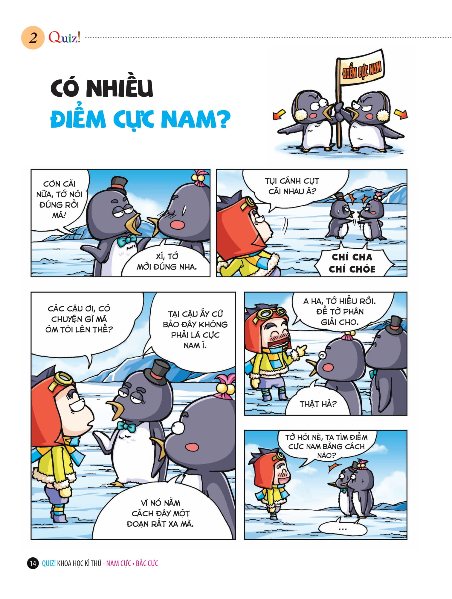 quiz! khoa học kì thú - nam cực - bắc cực - Ảnh 6