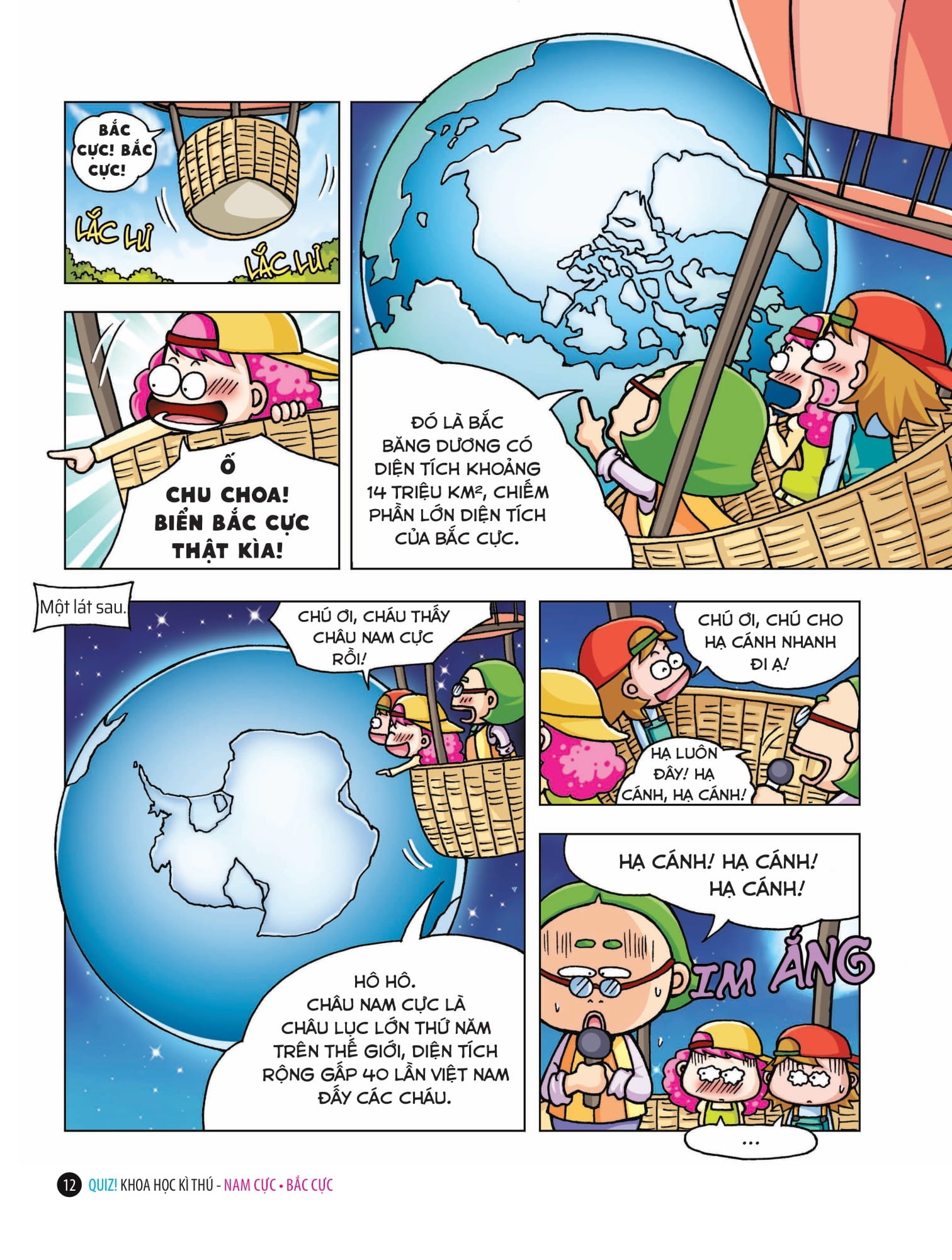 quiz! khoa học kì thú - nam cực bắc cực (tái bản 2024) - Ảnh 5