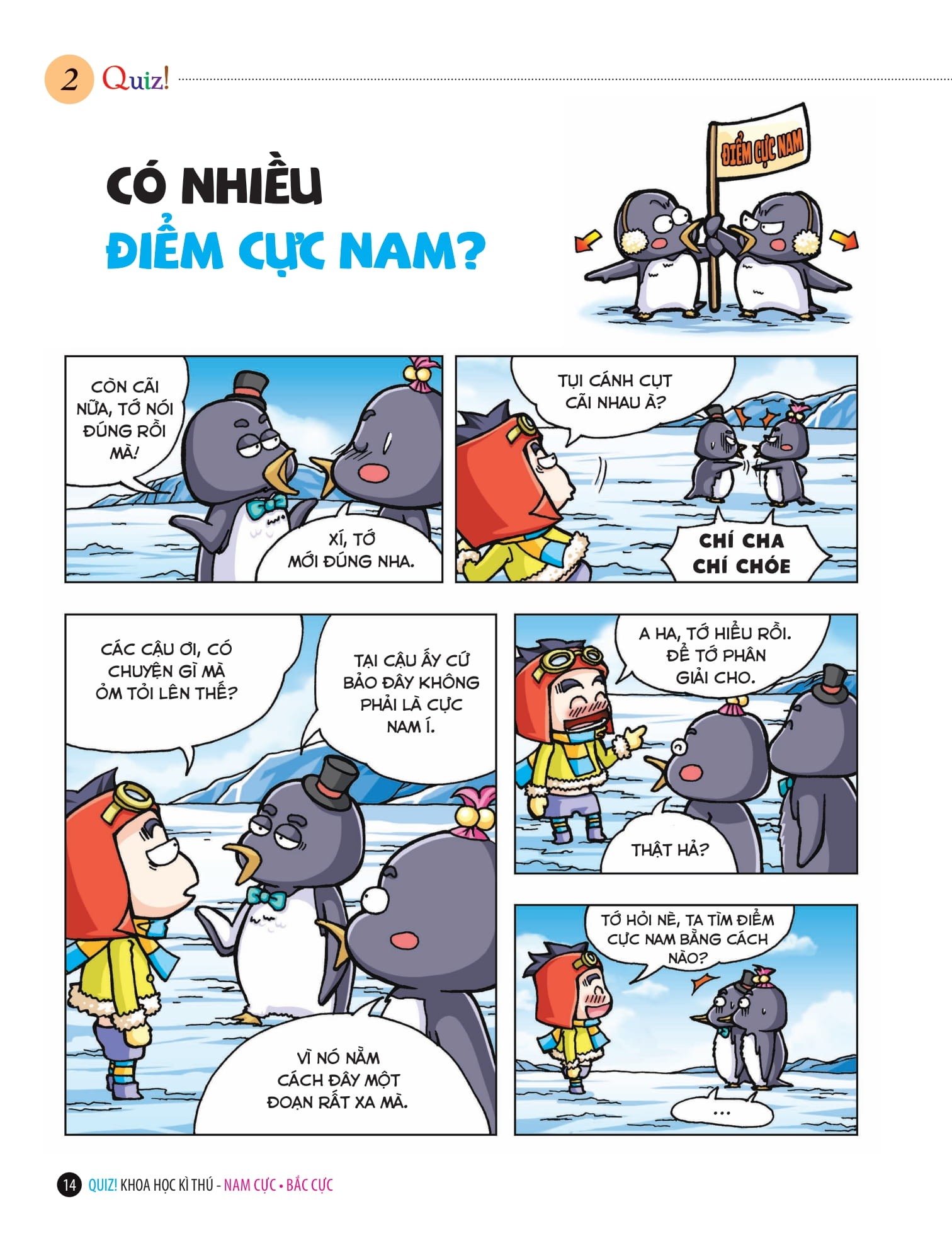 quiz! khoa học kì thú - nam cực bắc cực (tái bản 2024) - Ảnh 7