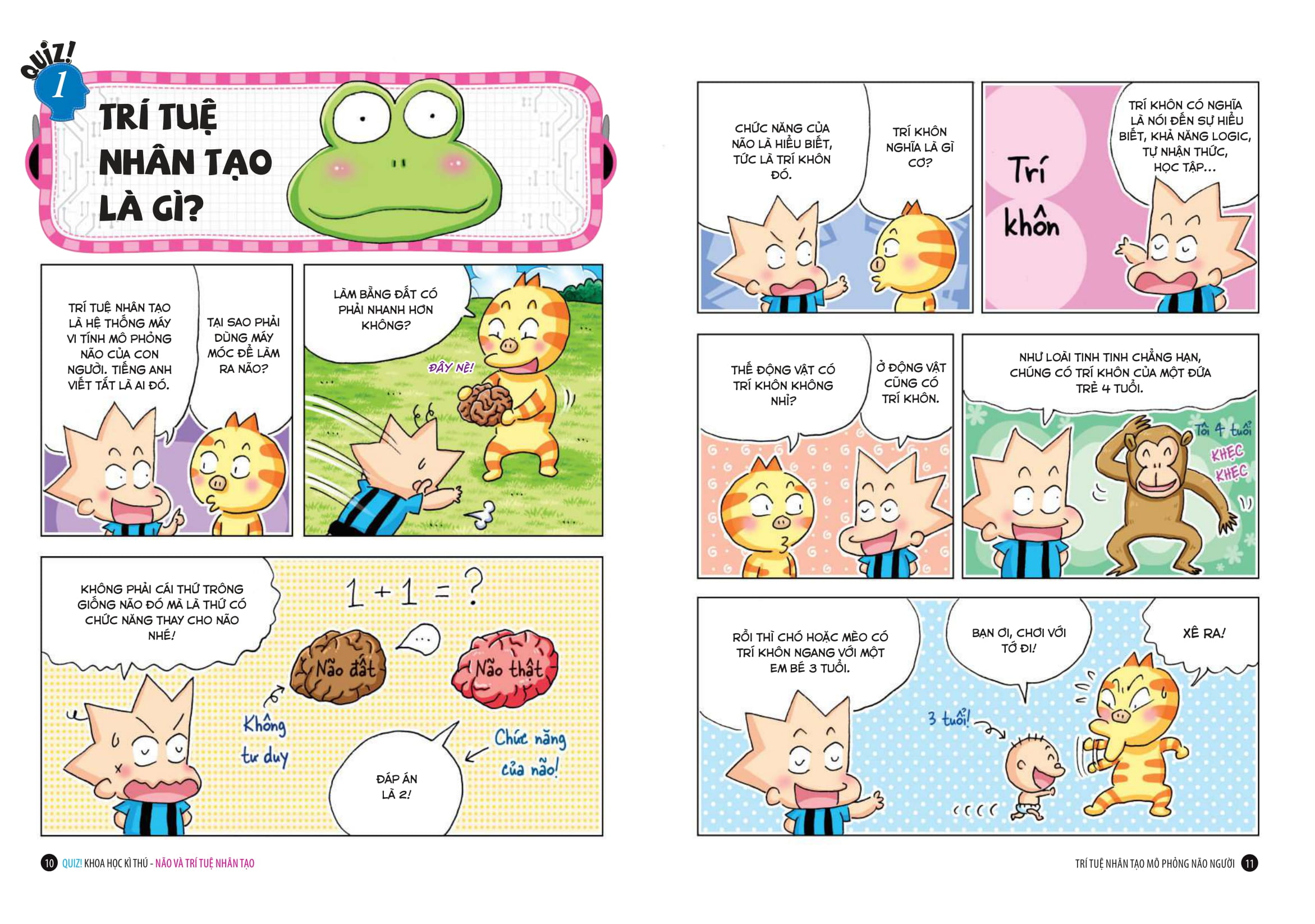 Quiz! Khoa Học Kì Thú - Não Và Trí Tuệ Nhân Tạo - Ảnh 6