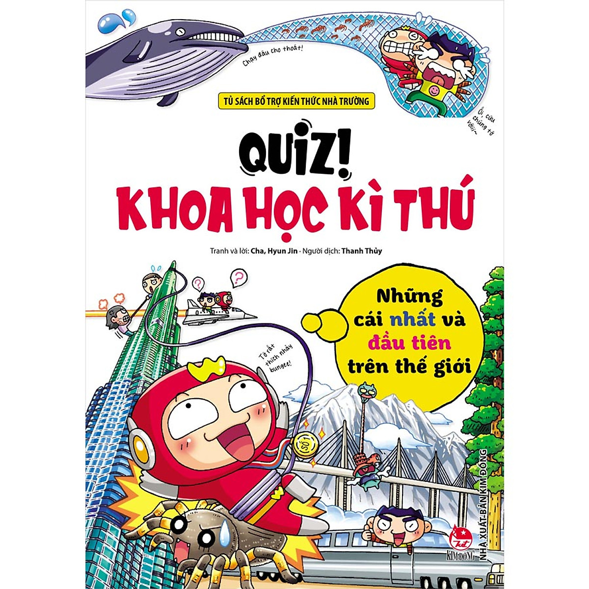quiz! khoa học kì thú - những cái nhất và đầu tiên trên thế giới (tái bản 2020) - Ảnh 2
