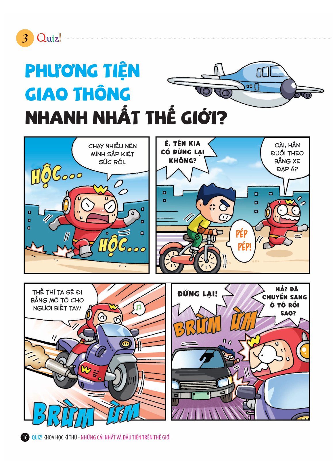 quiz! khoa học kì thú - những cái nhất và đầu tiên trên thế giới (tái bản 2024) - Ảnh 9