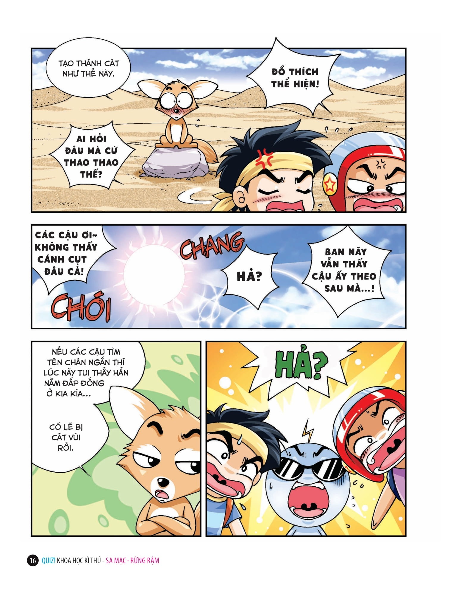 quiz! khoa học kì thú - sa mạc rừng rậm (tái bản 2024) - Ảnh 9