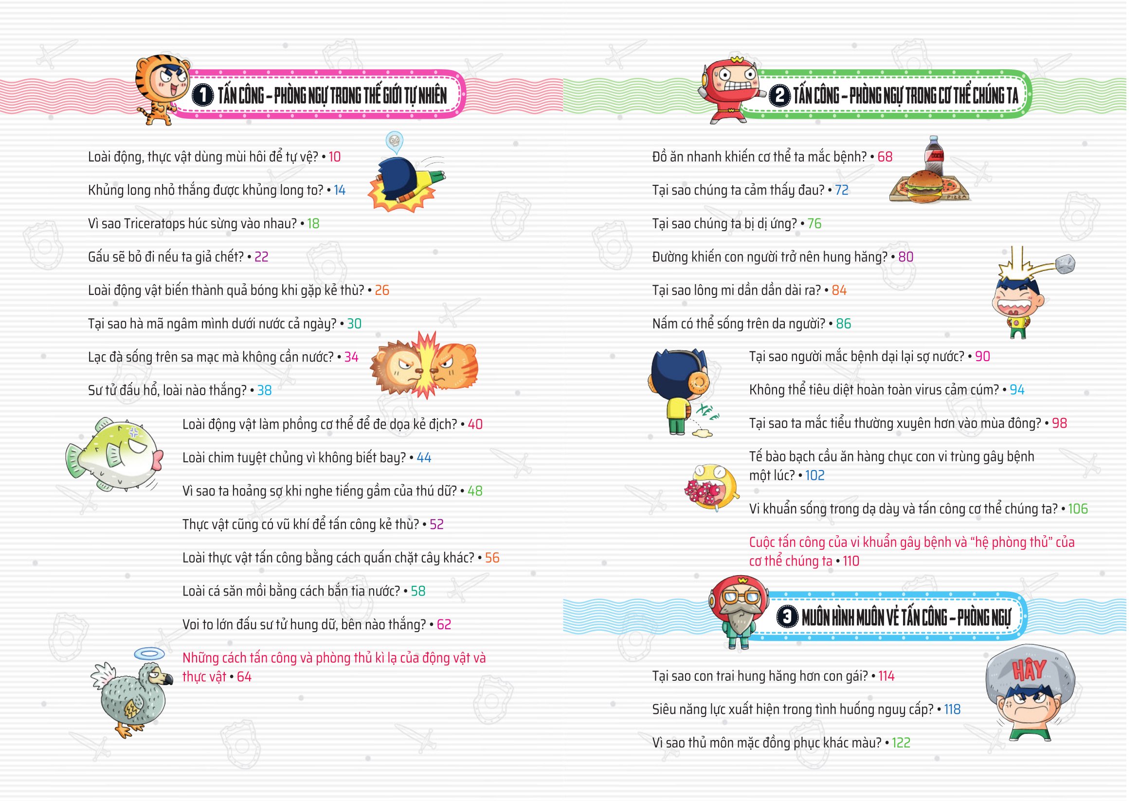 Quiz! Khoa Học Kì Thú - Tấn Công-Phòng Ngự - Ảnh 2