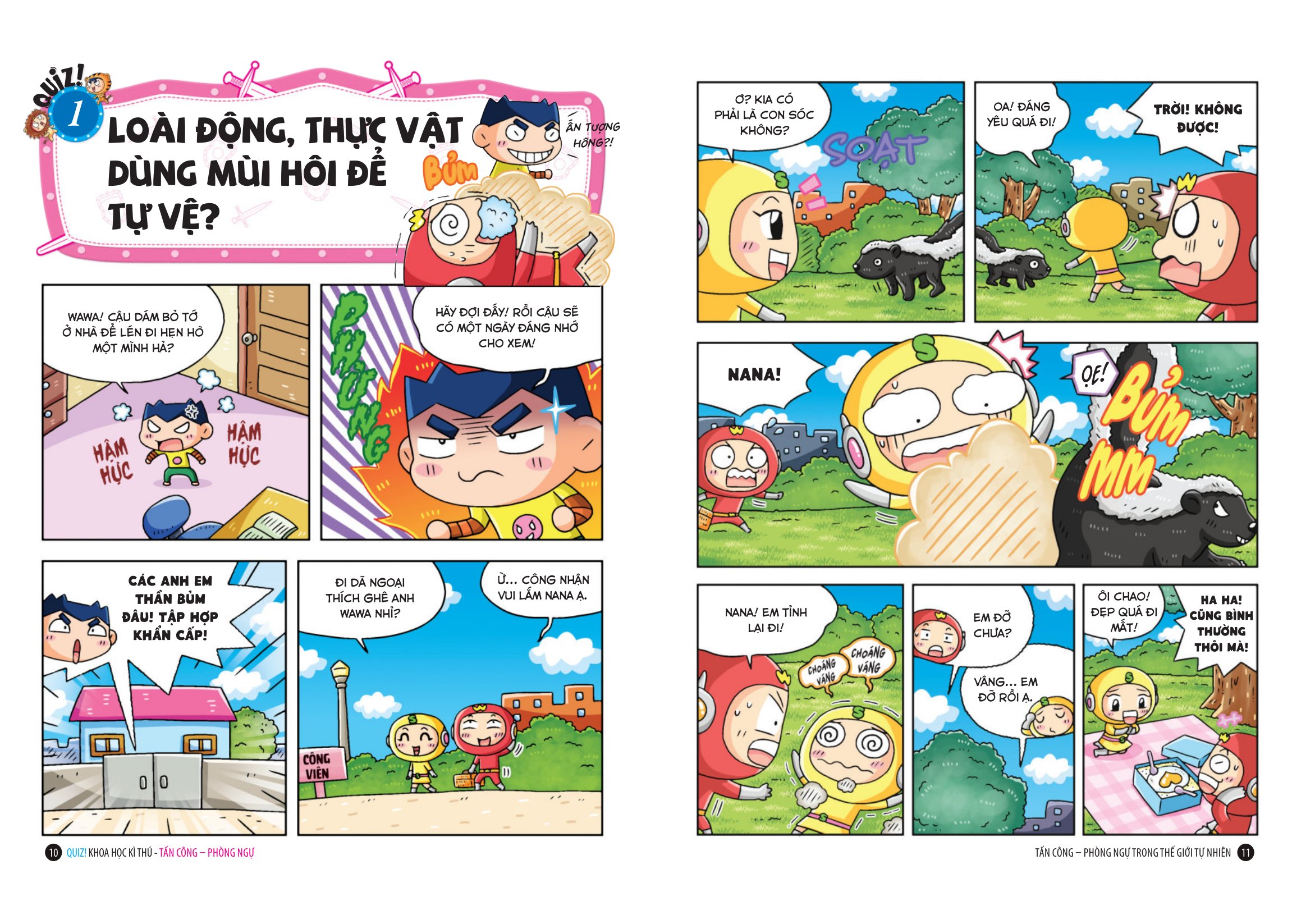 Quiz! Khoa Học Kì Thú - Tấn Công-Phòng Ngự - Ảnh 5