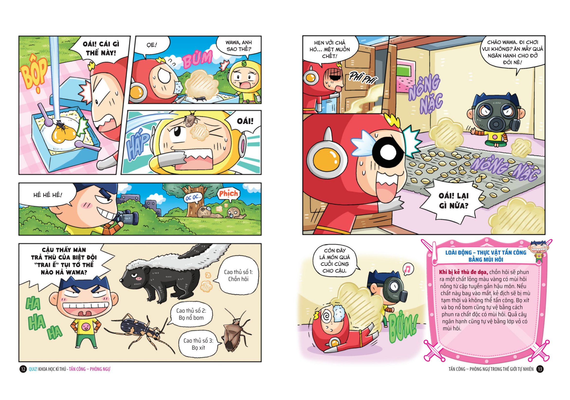 Quiz! Khoa Học Kì Thú - Tấn Công-Phòng Ngự - Ảnh 6