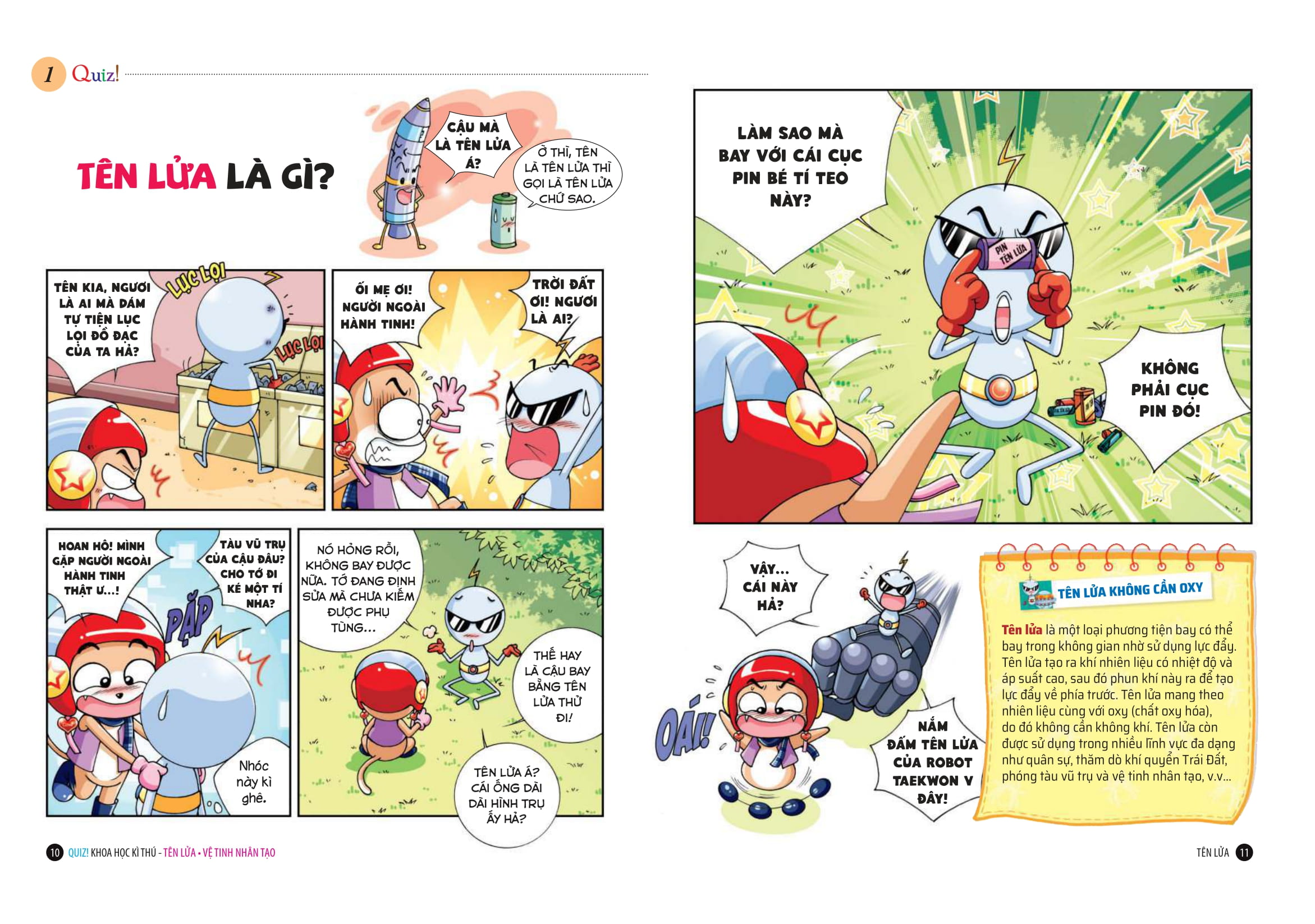 Quiz! Khoa Học Kì Thú - Tên Lửa-Vệ Tinh Nhân Tạo - Ảnh 6