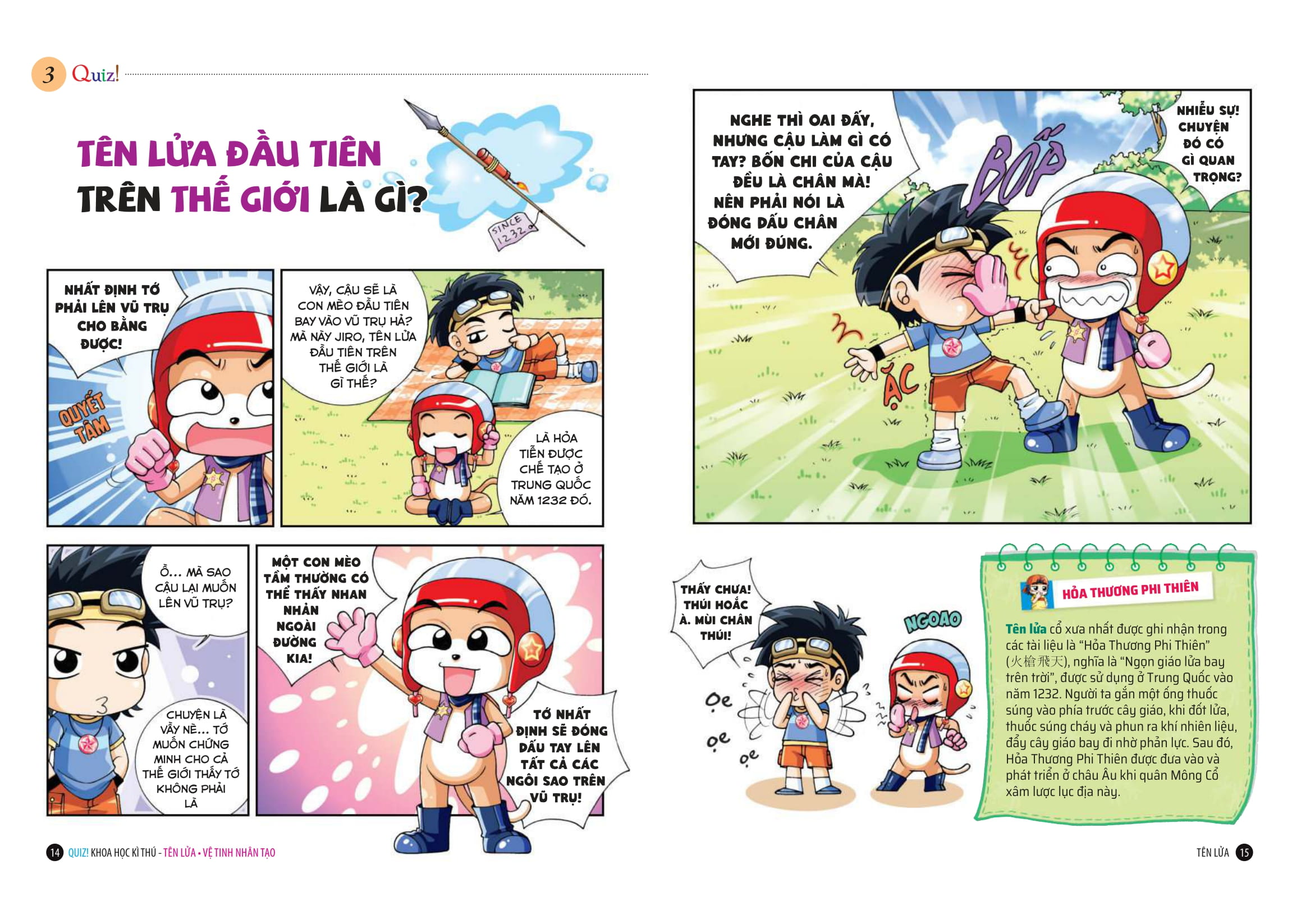 Quiz! Khoa Học Kì Thú - Tên Lửa-Vệ Tinh Nhân Tạo - Ảnh 8