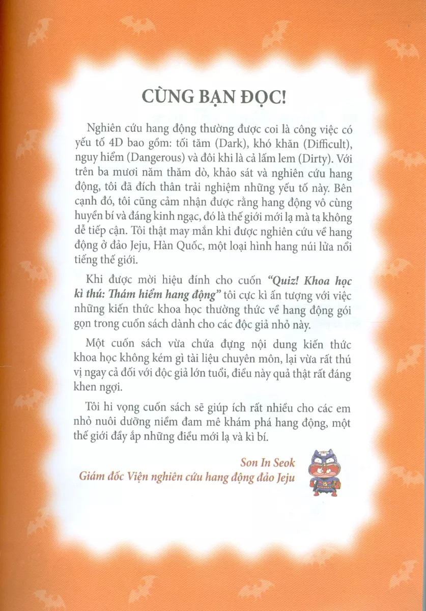 quiz! khoa học kì thú - thám hiểm hang động (tái bản 2024) - Ảnh 4