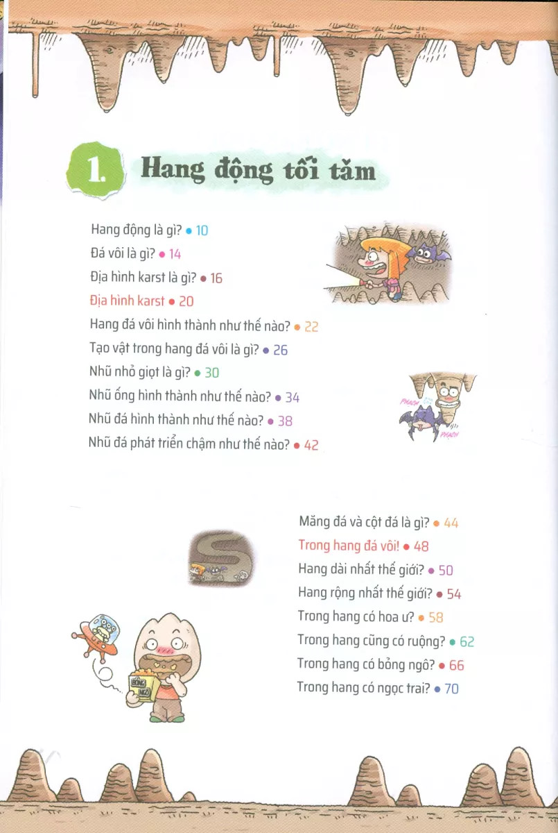 quiz! khoa học kì thú - thám hiểm hang động (tái bản 2024) - Ảnh 6
