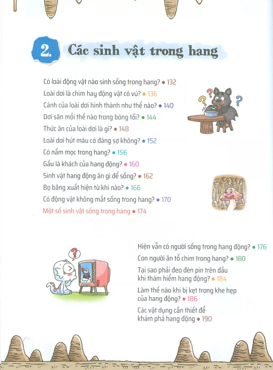 quiz! khoa học kì thú - thám hiểm hang động (tái bản 2024) - Ảnh 8