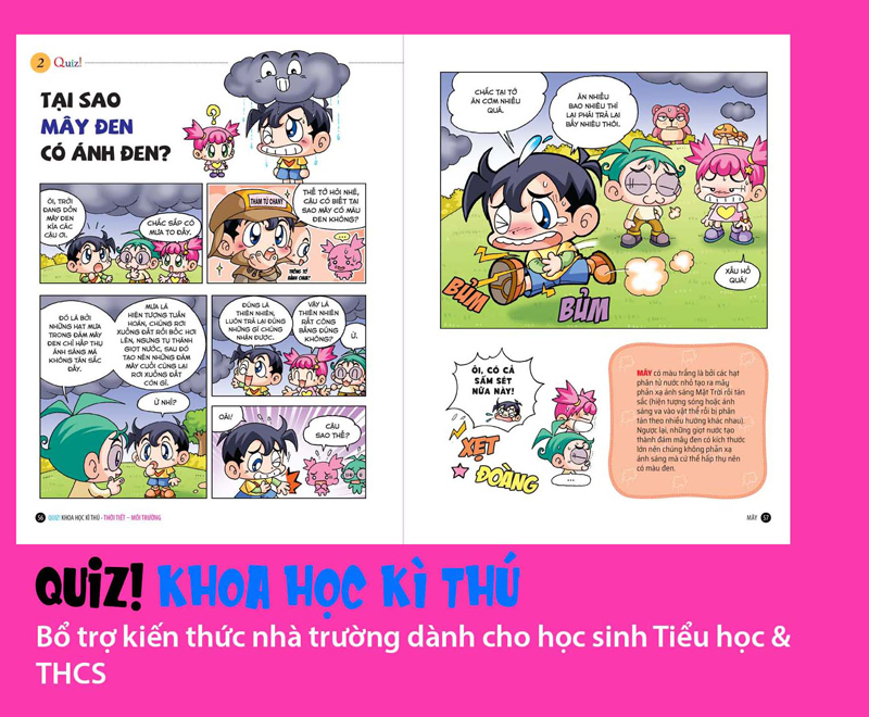 quiz! khoa học kì thú - thời tiết môi trường (tái bản 2020) - Ảnh 3