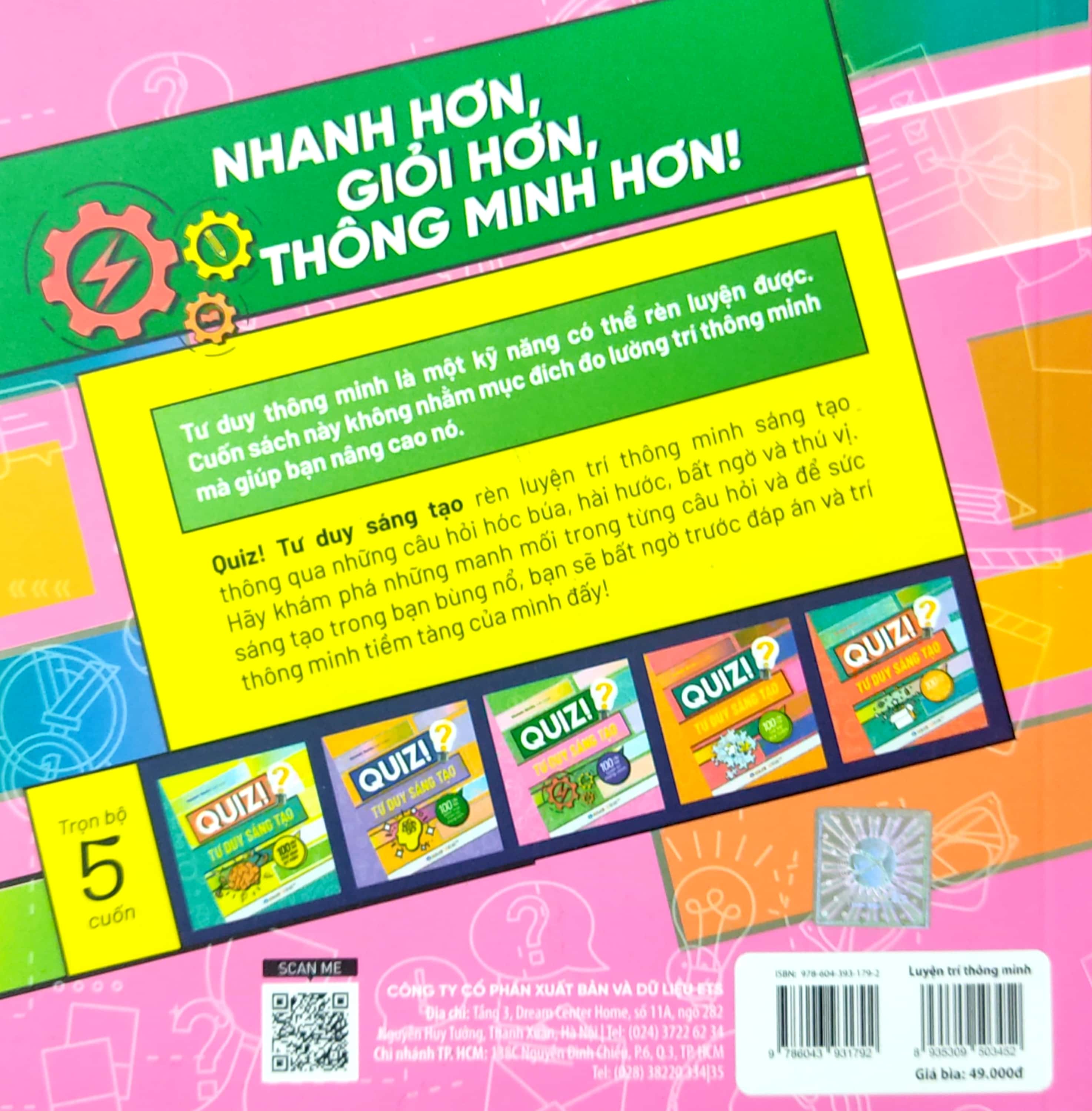 quiz! tư duy sáng tạo - 100 câu hỏi luyện trí thông minh - Ảnh 7