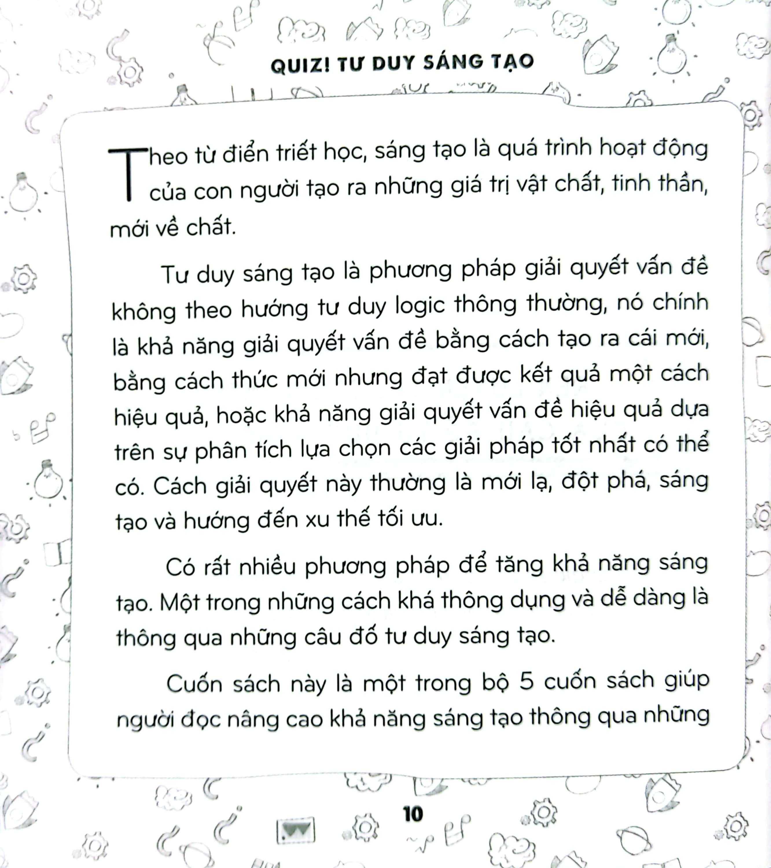 quiz! tư duy sáng tạo - 100 câu hỏi trổ tài suy luận - Ảnh 4
