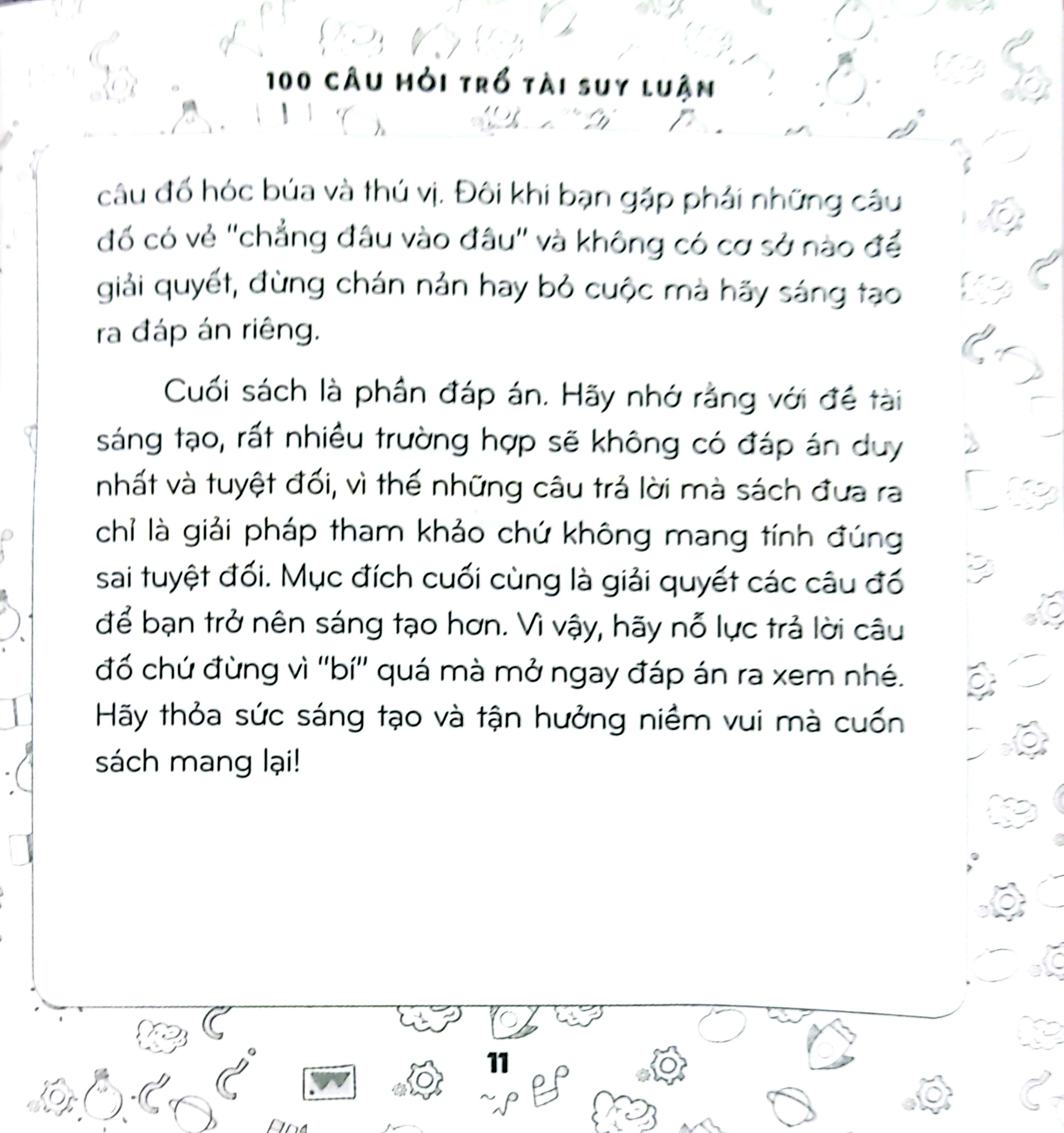 quiz! tư duy sáng tạo - 100 câu hỏi trổ tài suy luận - Ảnh 5