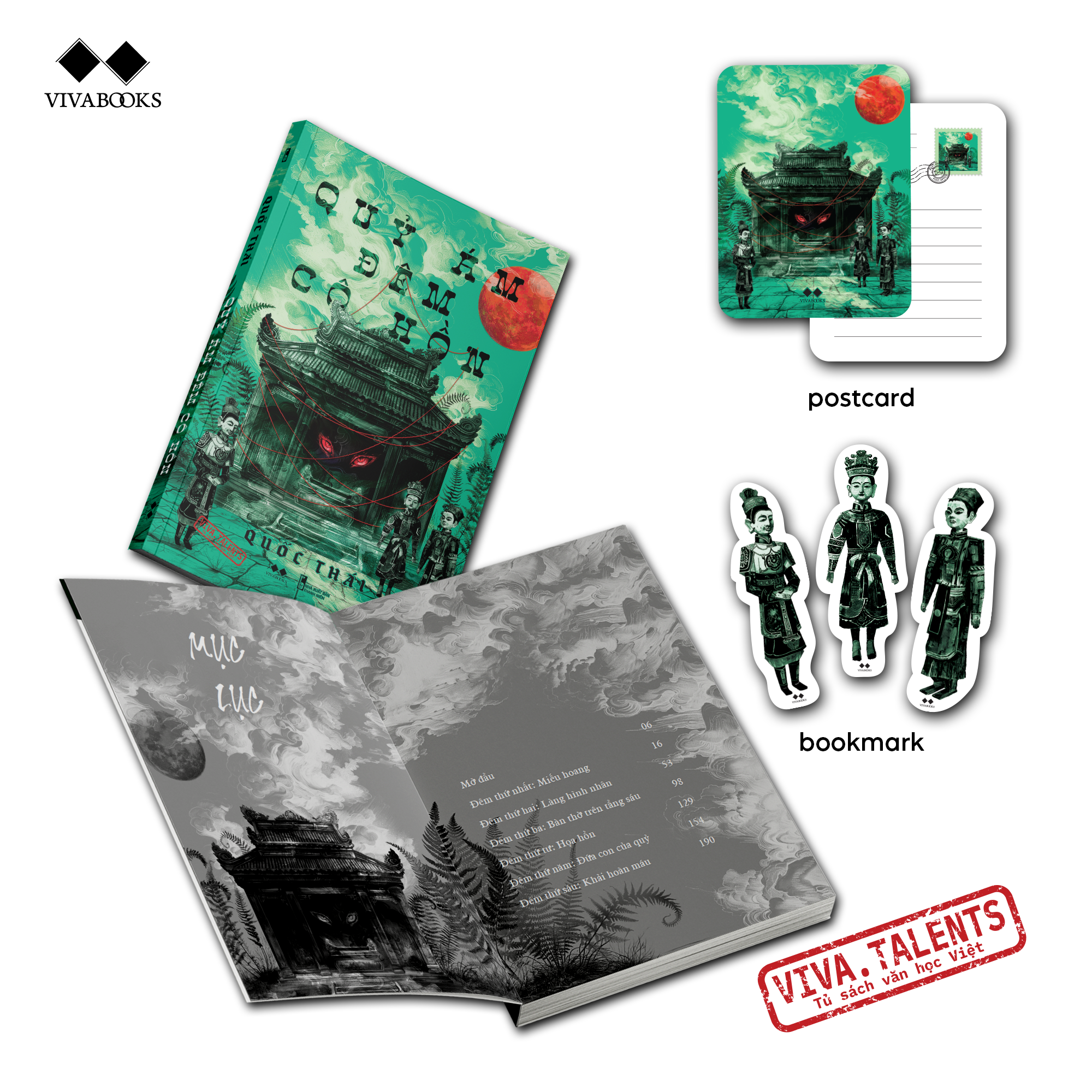 quỷ ám đêm cô hồn - bản đặc biệt - tặng kèm postcard + bookmark ngẫu nhiên - Ảnh 4