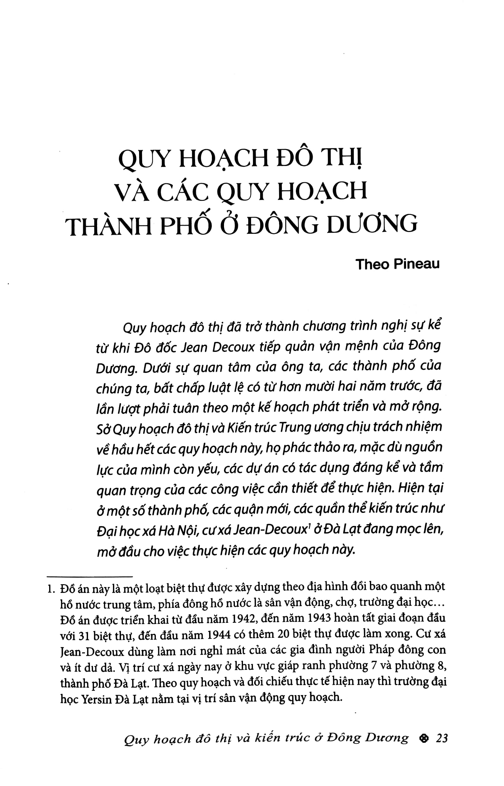 Quy Hoạch Đô Thị Và Kiến Trúc Ở Đông Phương - Ảnh 5