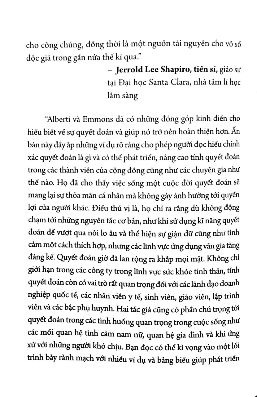 quyền lợi hoàn hảo - quyết đoán và bình đẳng trong các mối quan hệ và cuộc sống - Ảnh 5