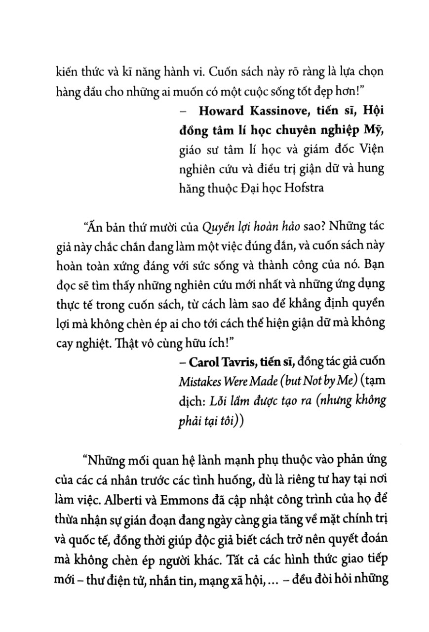 quyền lợi hoàn hảo - quyết đoán và bình đẳng trong các mối quan hệ và cuộc sống - Ảnh 6