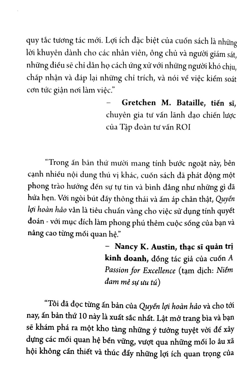quyền lợi hoàn hảo - quyết đoán và bình đẳng trong các mối quan hệ và cuộc sống - Ảnh 7