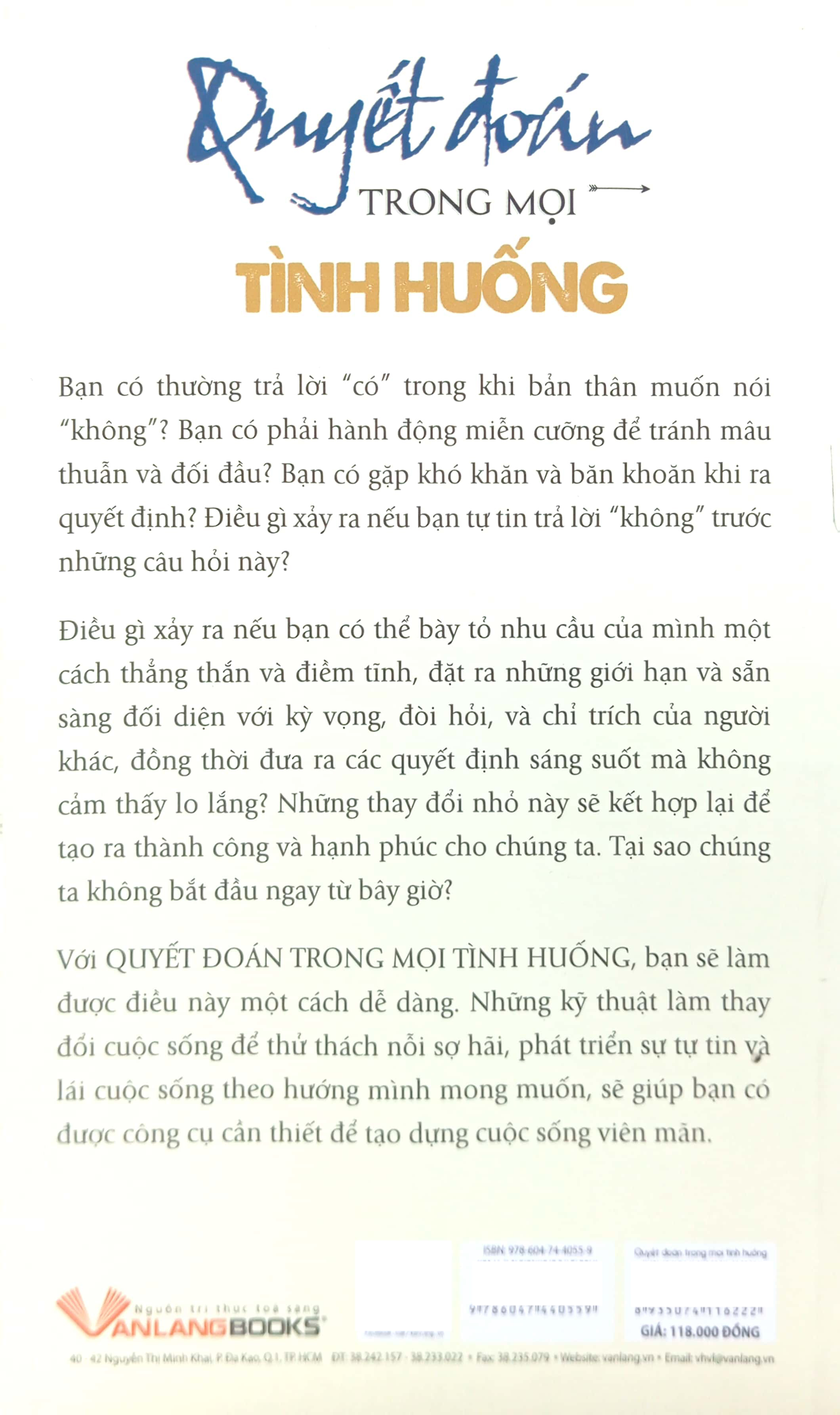 quyết đoán trong mọi tình huống (tái bản 2019) - Ảnh 10