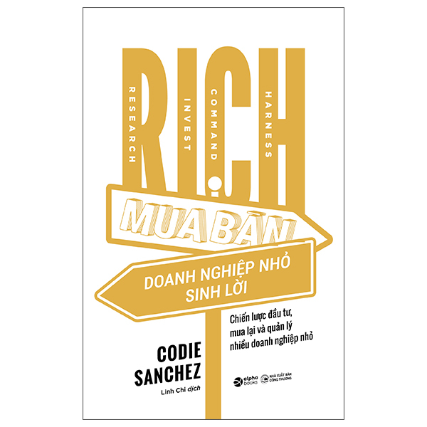 R.I.C.H - Research-Invest-Command-Harness - Mua Bán Doanh Nghiệp Nhỏ Sinh Lời - Chiến Lược Đầu Tư, Mua Lại Và Quản Lý Nhiều Doanh Nghiệp Nhỏ