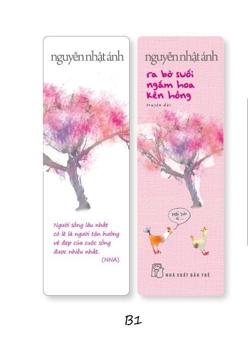 ra bờ suối ngắm hoa kèn hồng - tặng kèm bookmark bồi hai mặt + thiệp trái tim in bài thơ của tác giả - Ảnh 4