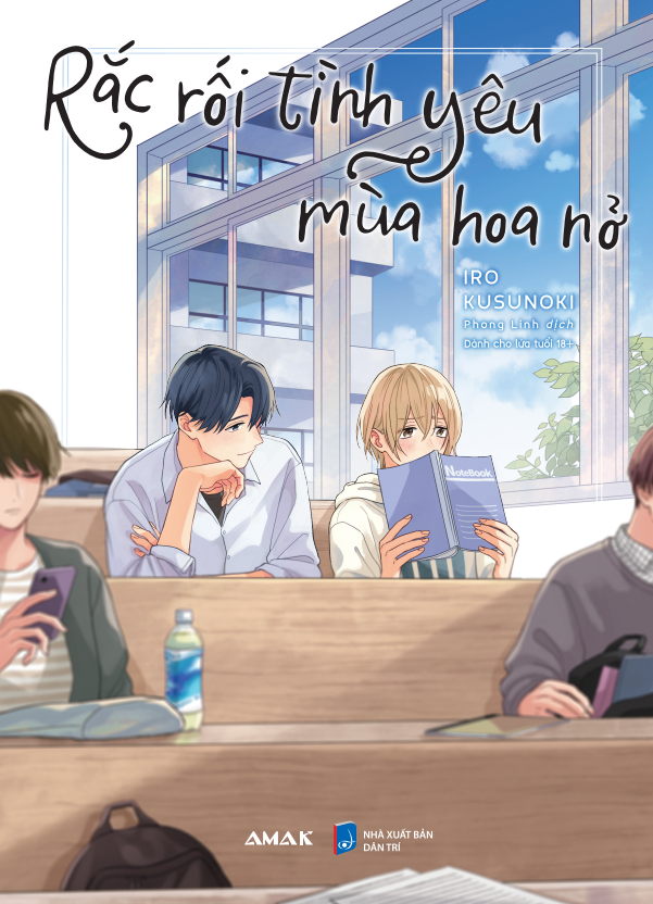 rắc rối tình yêu mùa hoa nở - tặng kèm postcard hai mặt + standee giấy bế hình + clearcard - Ảnh 3