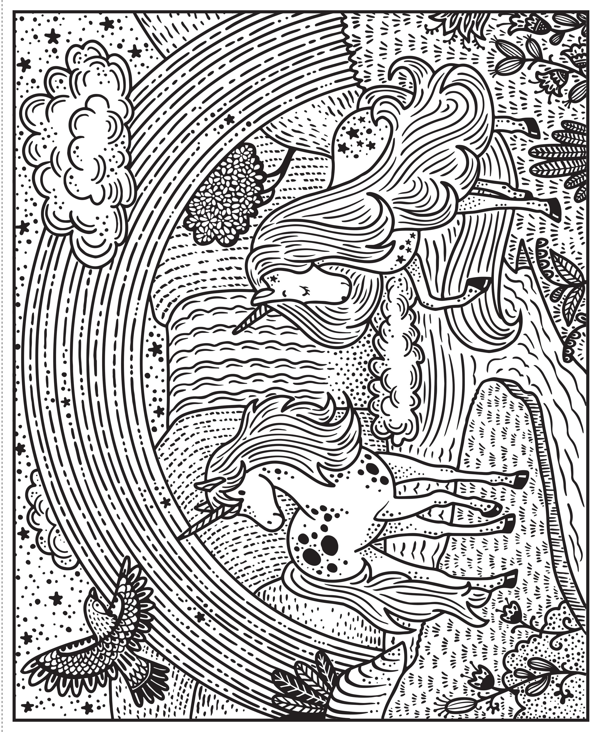 rainbows magic painting book - Ảnh 5