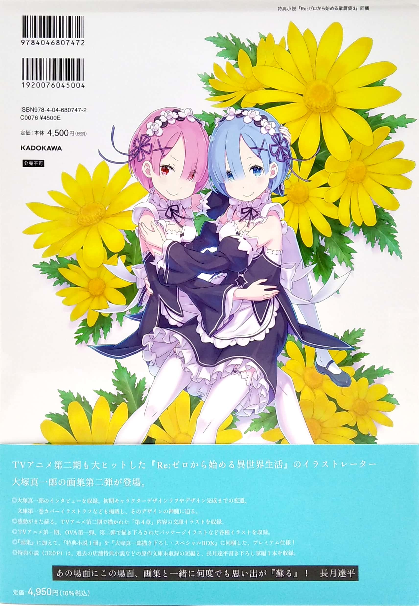 re:ゼロから始める異世界生活 大塚真一郎 art works re:box 2nd - Ảnh 8