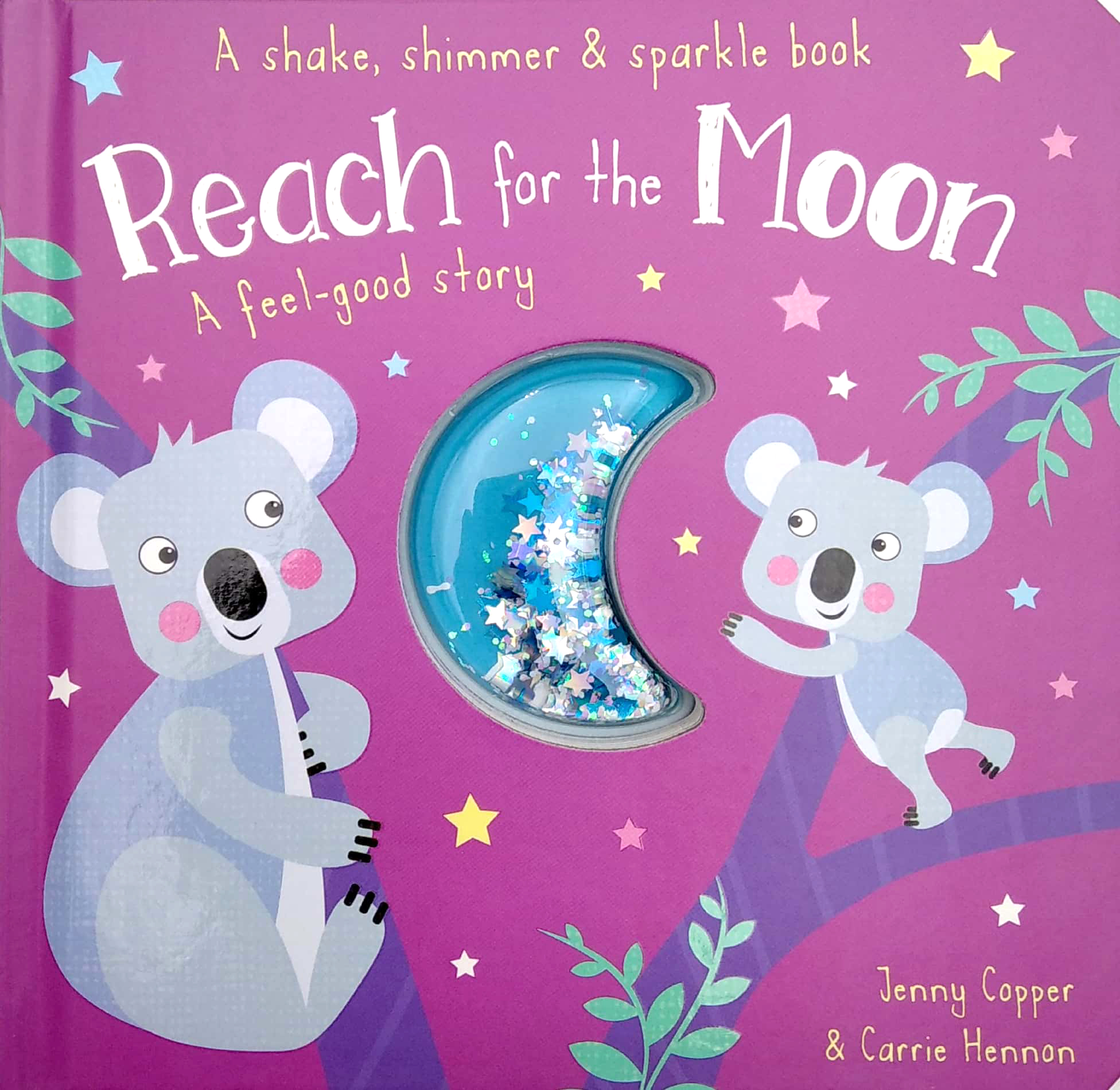 reach for the moon (a shake, shimmer & sparkle book) - Ảnh 2