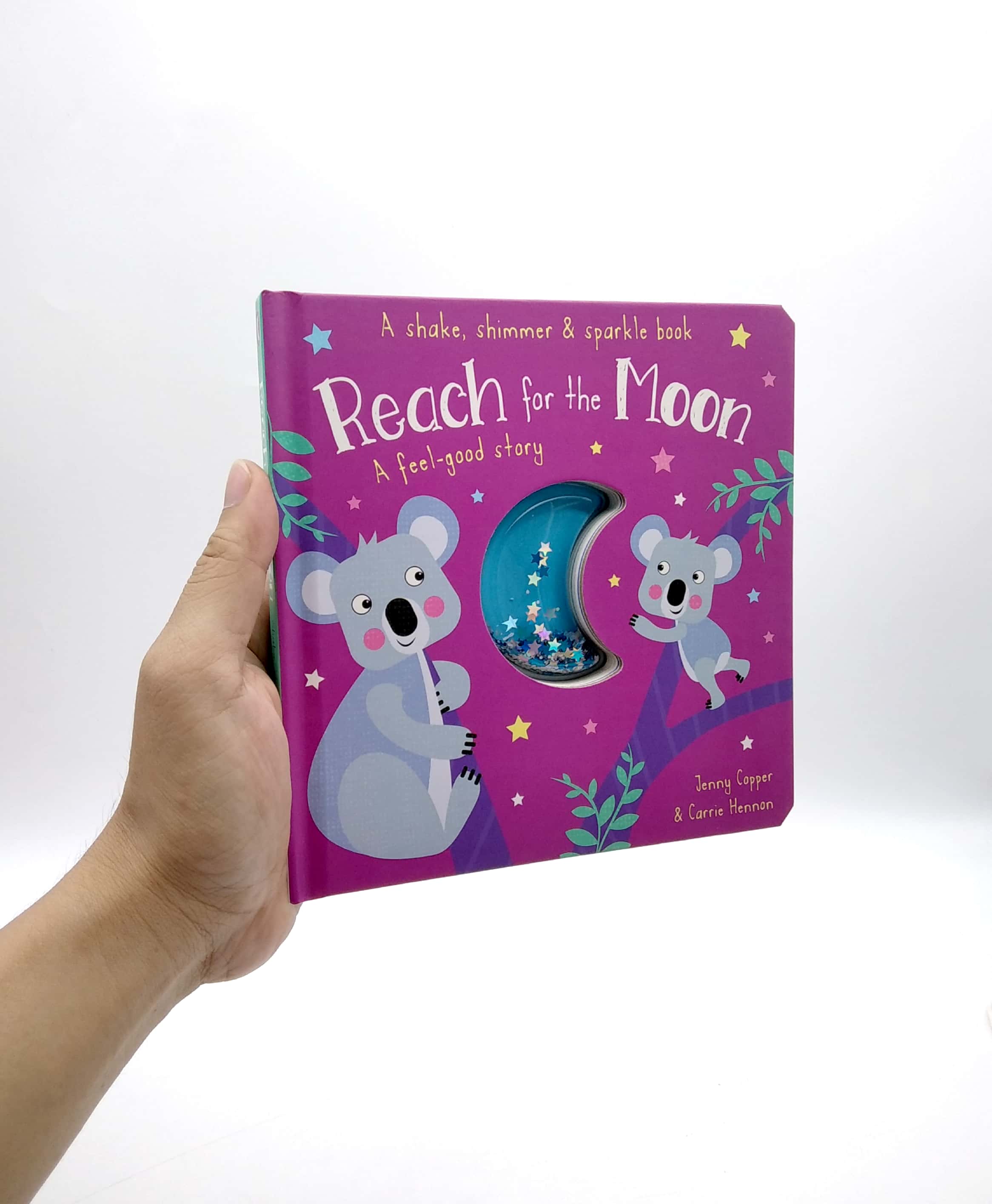 reach for the moon (a shake, shimmer & sparkle book) - Ảnh 7