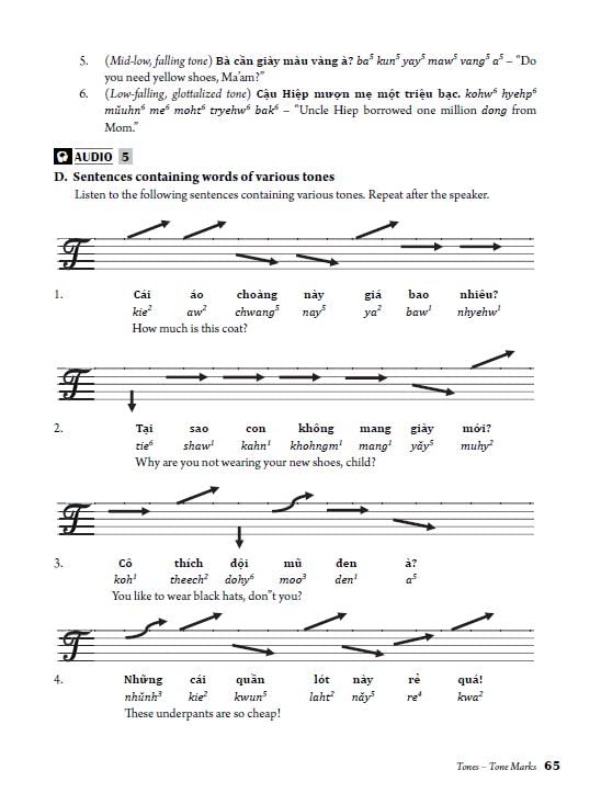 reading & writing vietnamese: a workbook for self-study: learn to read, write and pronounce vietnamese correctly (online audio & printable flash cards) - Ảnh 6