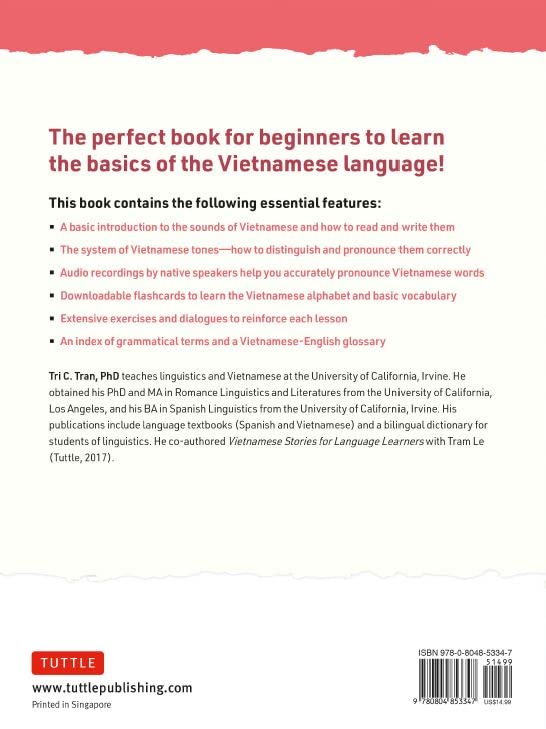 reading & writing vietnamese: a workbook for self-study: learn to read, write and pronounce vietnamese correctly (online audio & printable flash cards) - Ảnh 9