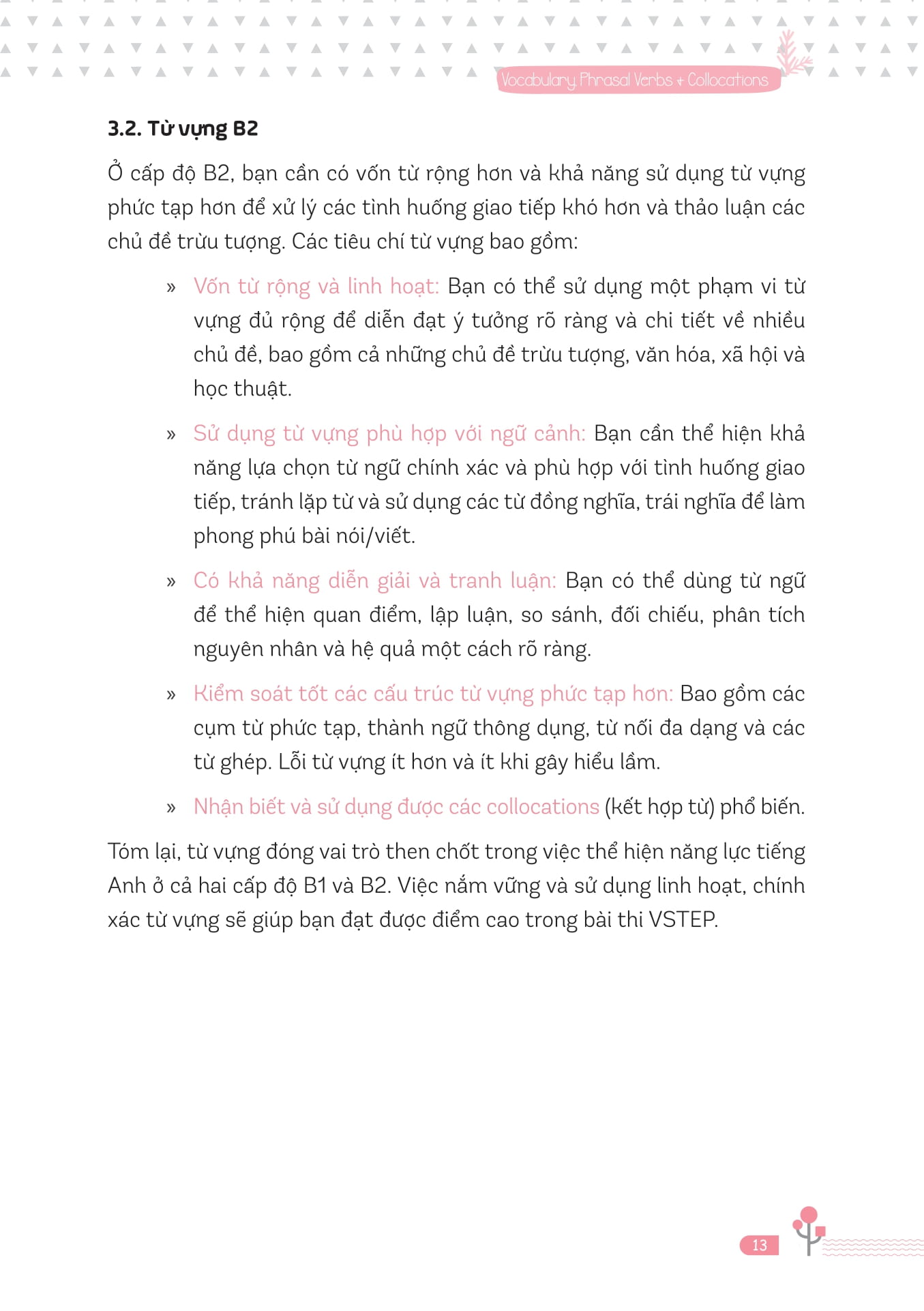 Ready For VSTEP - Vocabulary, Phrasal Verbs And Collocation B1 B2 - Ảnh 10