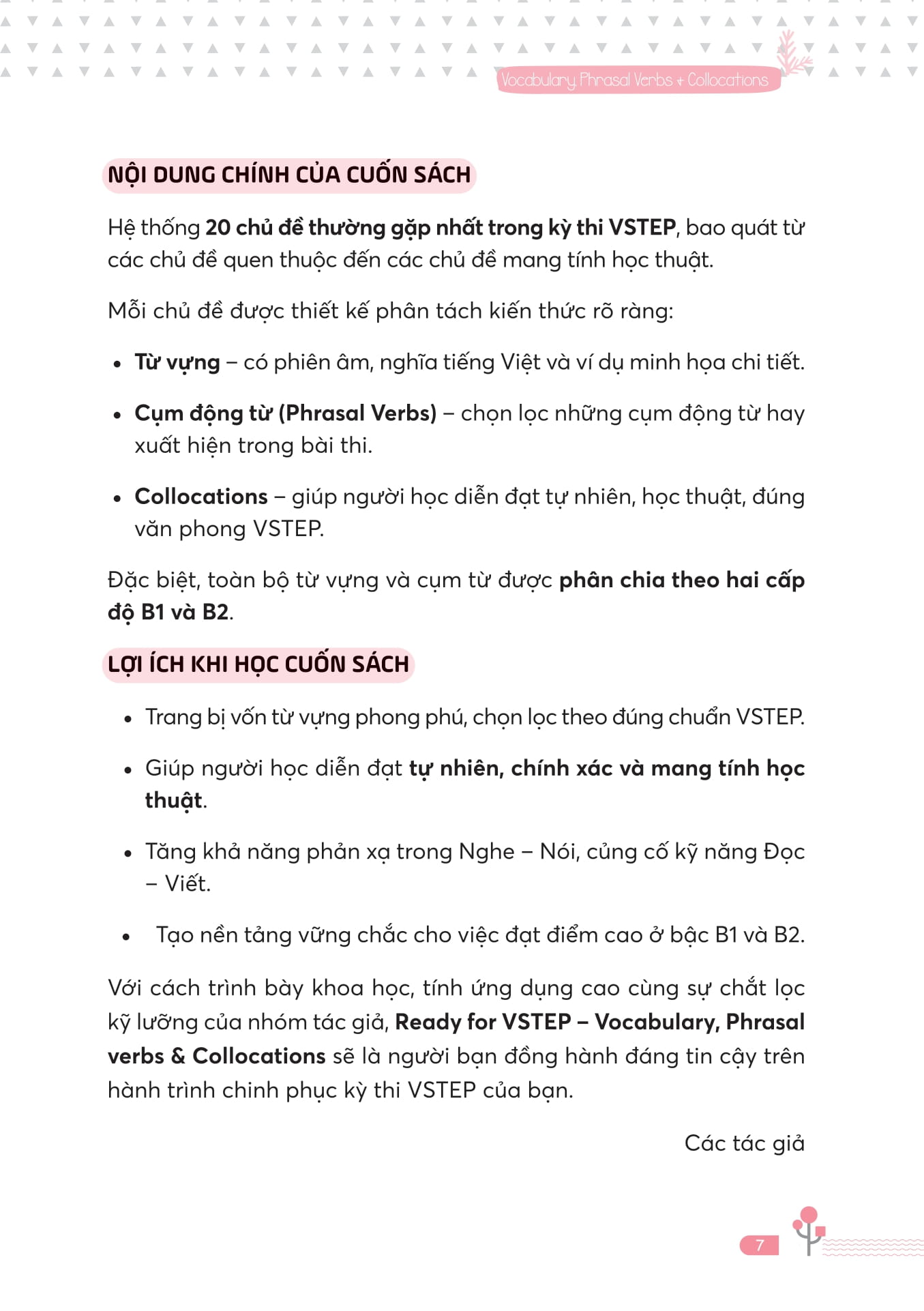 Ready For VSTEP - Vocabulary, Phrasal Verbs And Collocation B1 B2 - Ảnh 5