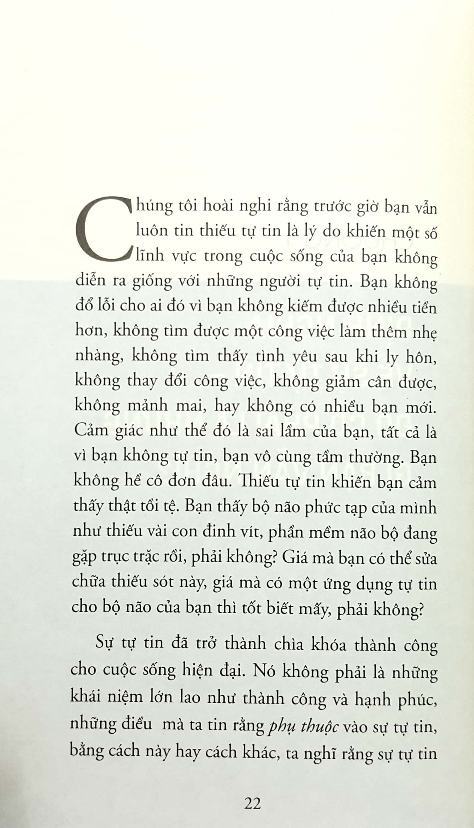 real confidence - không còn cảm giác nhỏ bé và bắt đầu trở nên can đảm - Ảnh 4