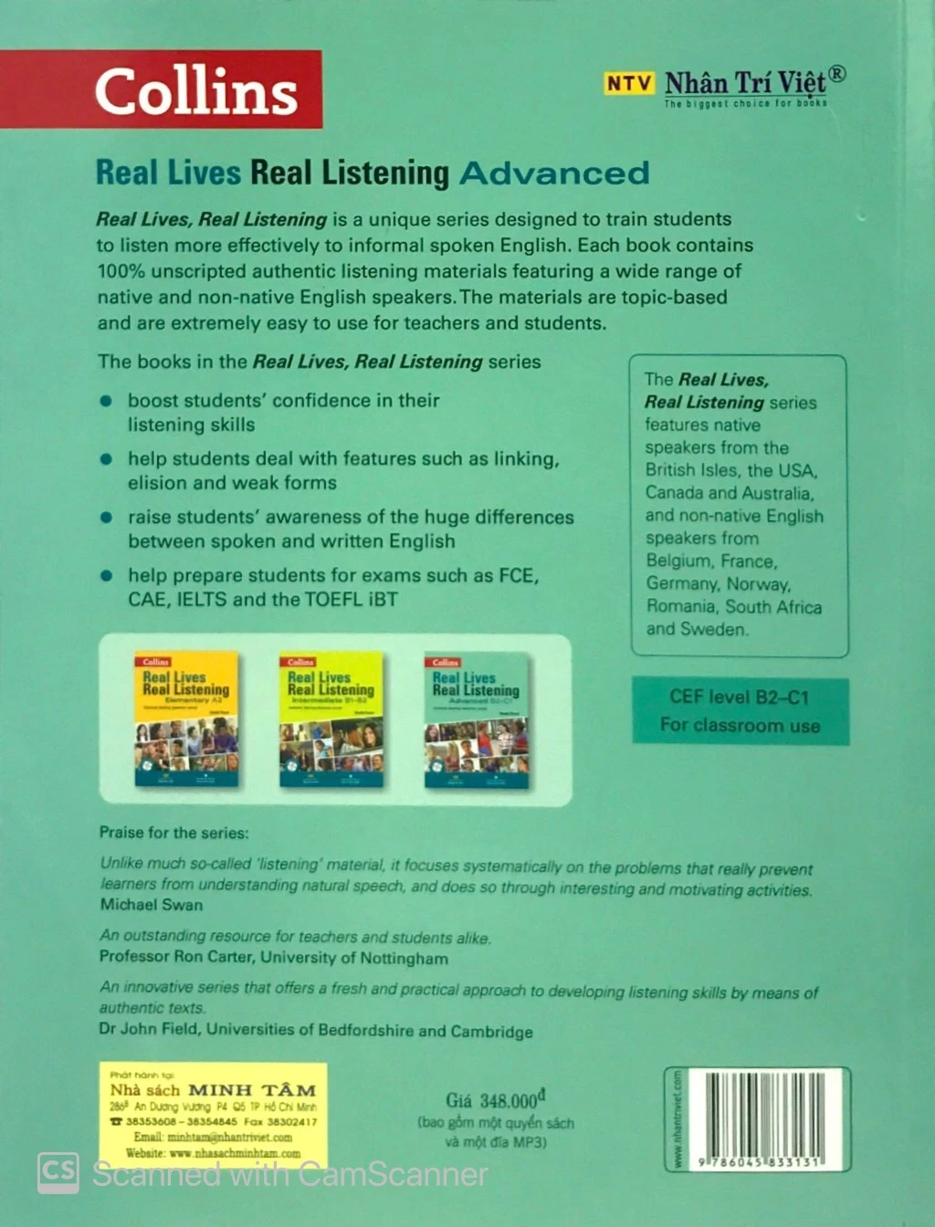 real lives real listening advanced b2 - c1 (kèm cd) - Ảnh 12