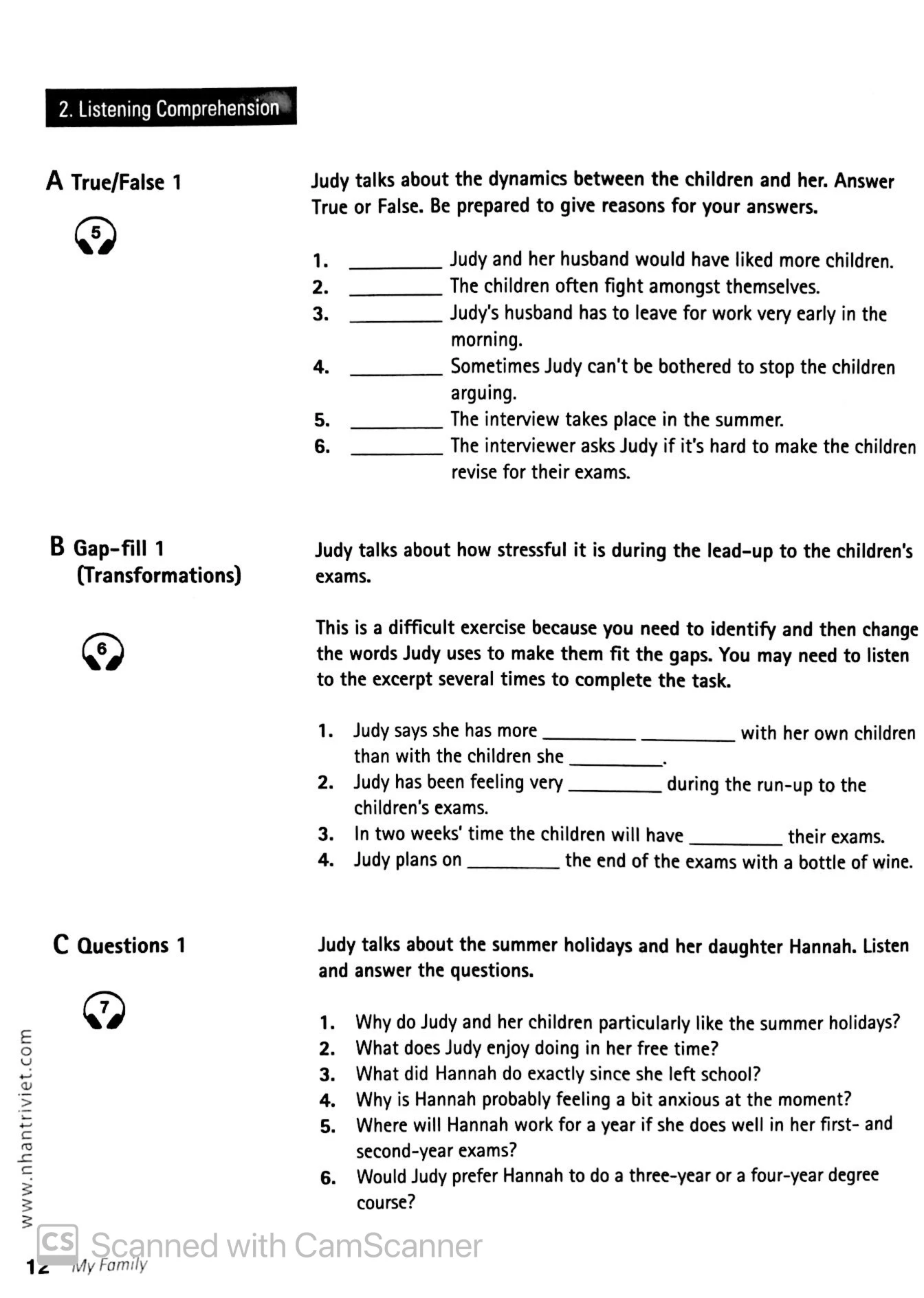 real lives real listening advanced b2 - c1 (kèm cd) - Ảnh 7