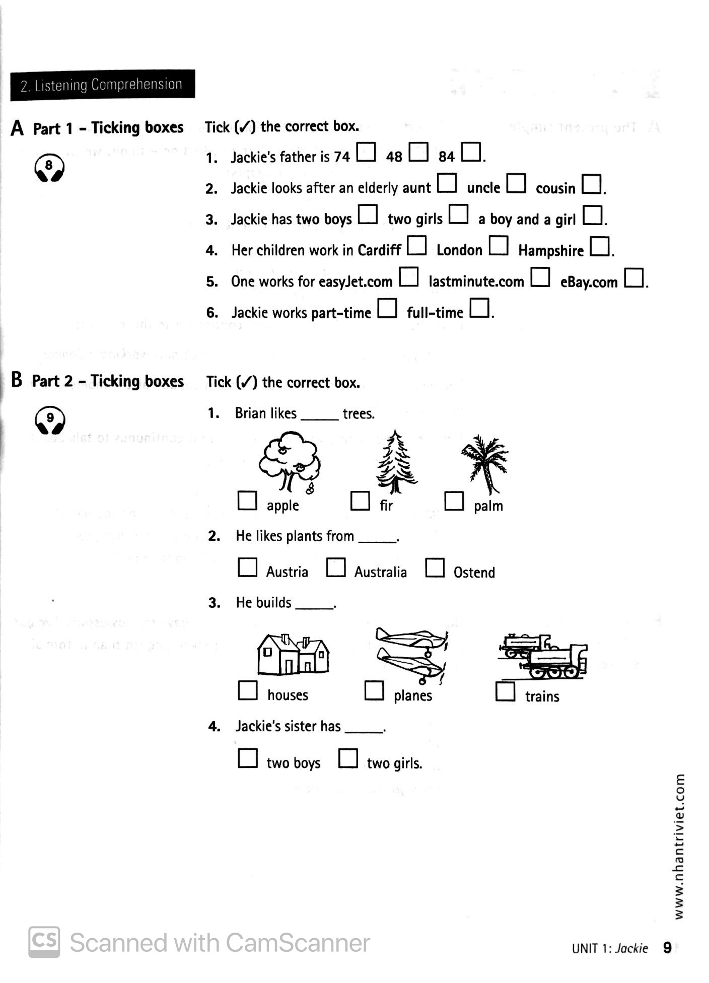 real lives real listening elementary a2 (kèm cd) - Ảnh 5