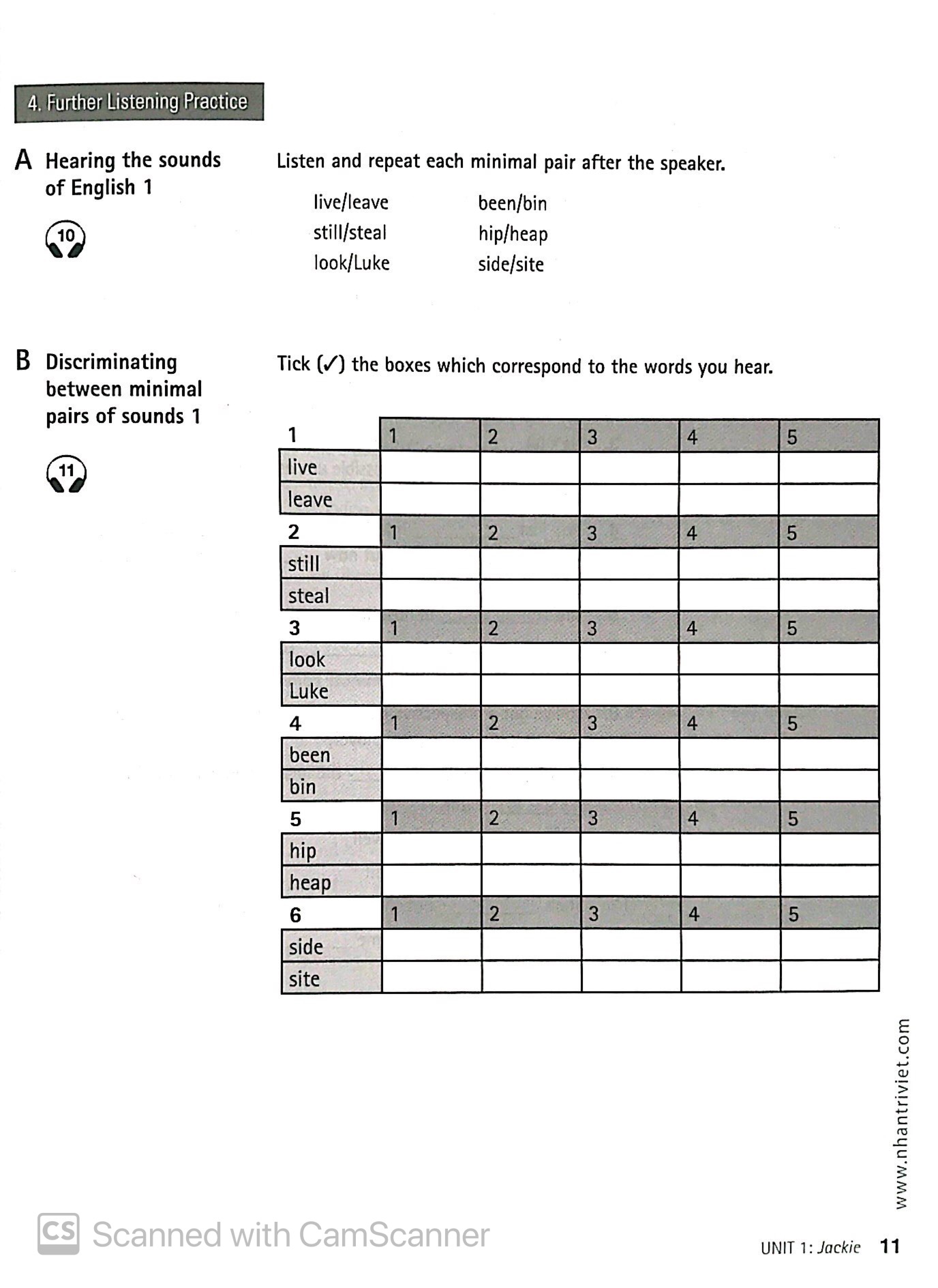 real lives real listening elementary a2 (kèm cd) - Ảnh 7