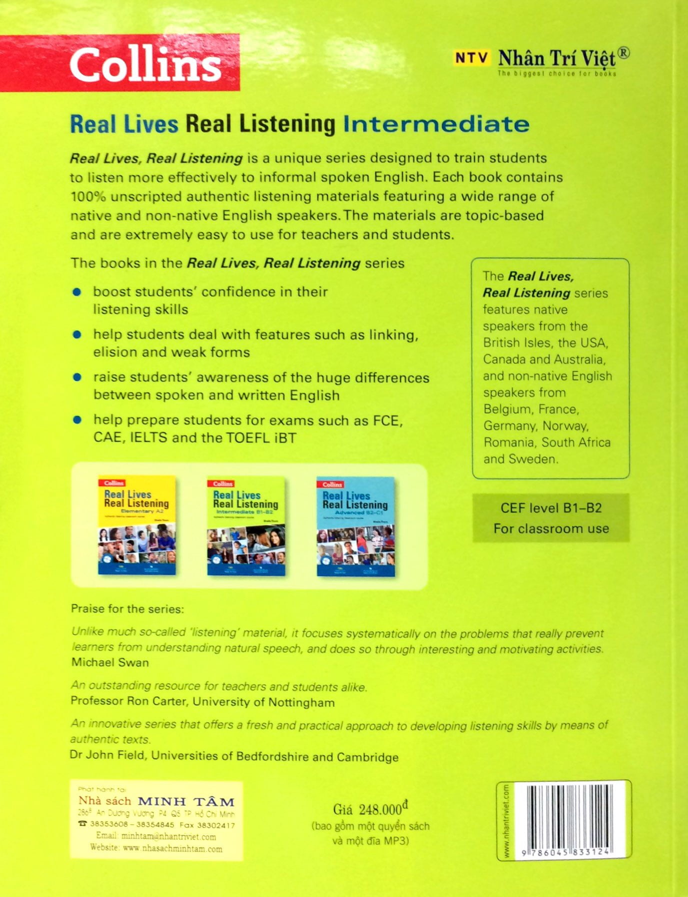 real lives real listening intermediate b1 - b2 (kèm cd) - Ảnh 10