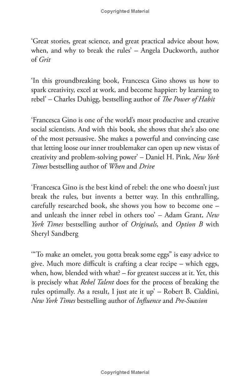 rebel talent: why it pays to break the rules at work and in life - Ảnh 3