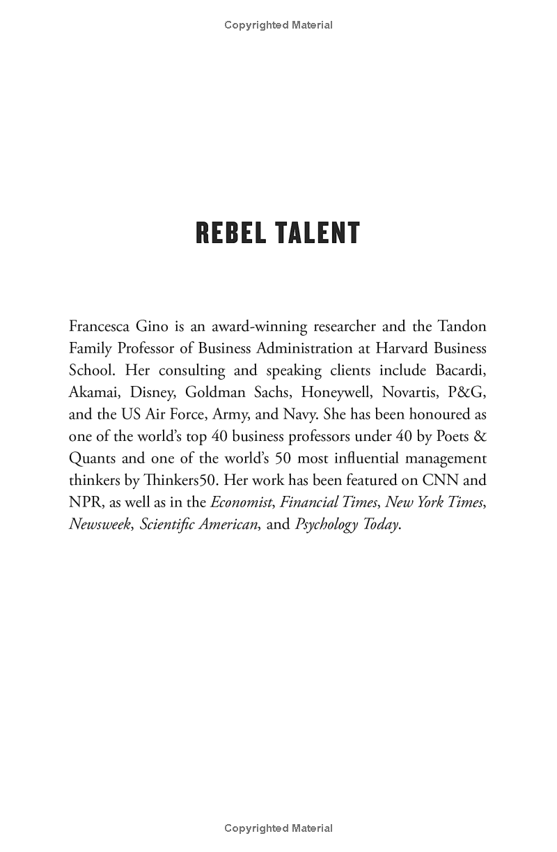 rebel talent: why it pays to break the rules at work and in life - Ảnh 5